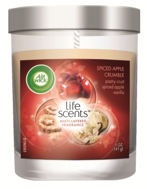 AIR WICK Candle  Spiced Apple Crumble Discontinued
